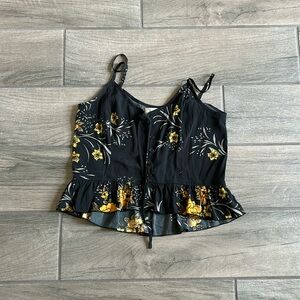 Band of gypsies floral tank top